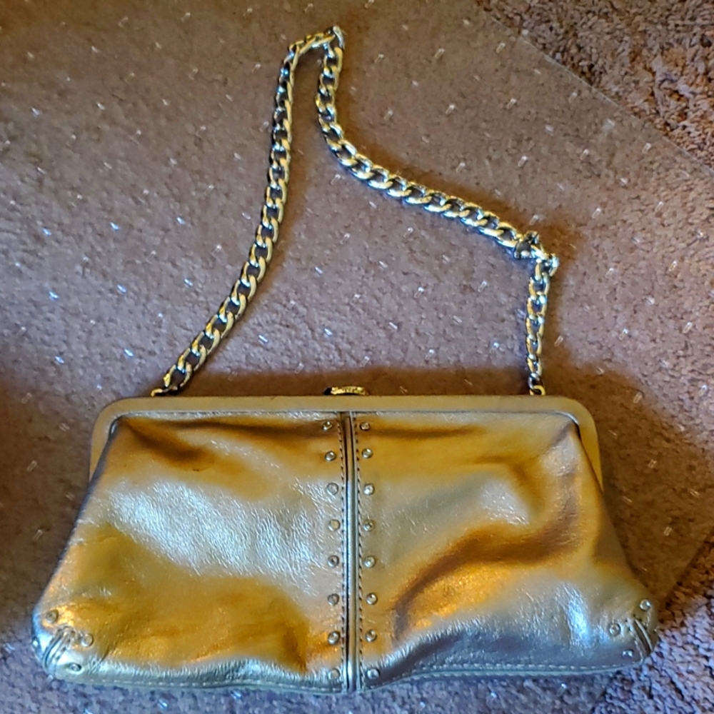Michael Kors leather clutch